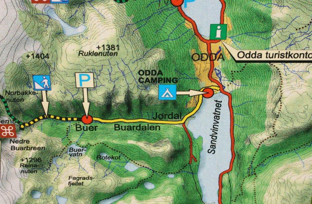 Trolltunga Camping Odda Habitación foto